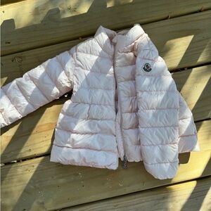 Moncler Joelle down jacket pink